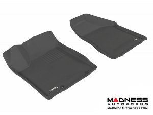 Nissan Murano Floor Mats (Set of 2) - Front - Black by 3D MAXpider Nissan Murano Floor Mats (Set of 2) - Front - Black by 3D MAXpider